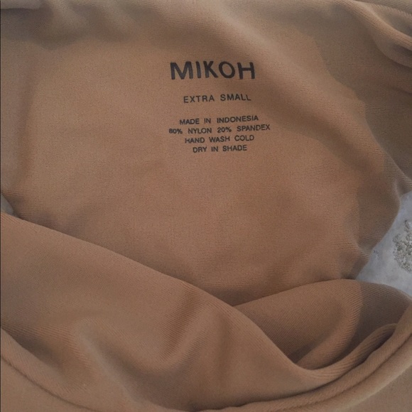 High Neck Mikoh Bikini Top - Picture 3 of 4